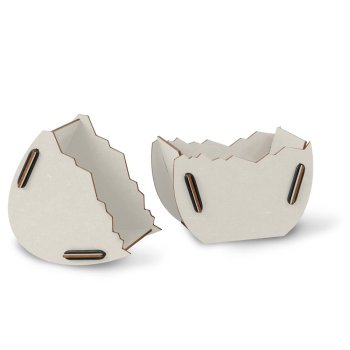 Preview: Geschenkbox Osterei mit Deckel